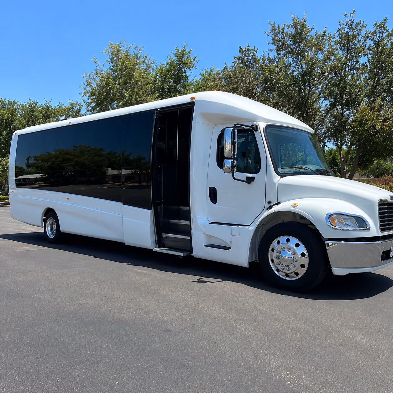 how the type of bus you choose changes the price in leander texas