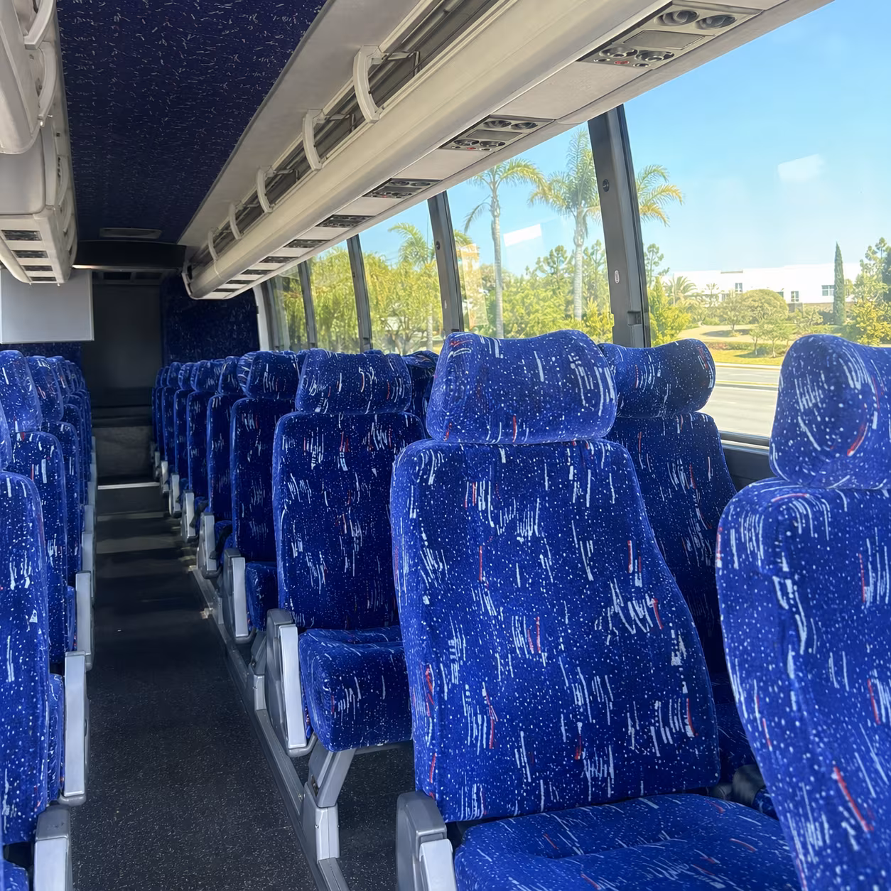 killeen charter bus rental interior