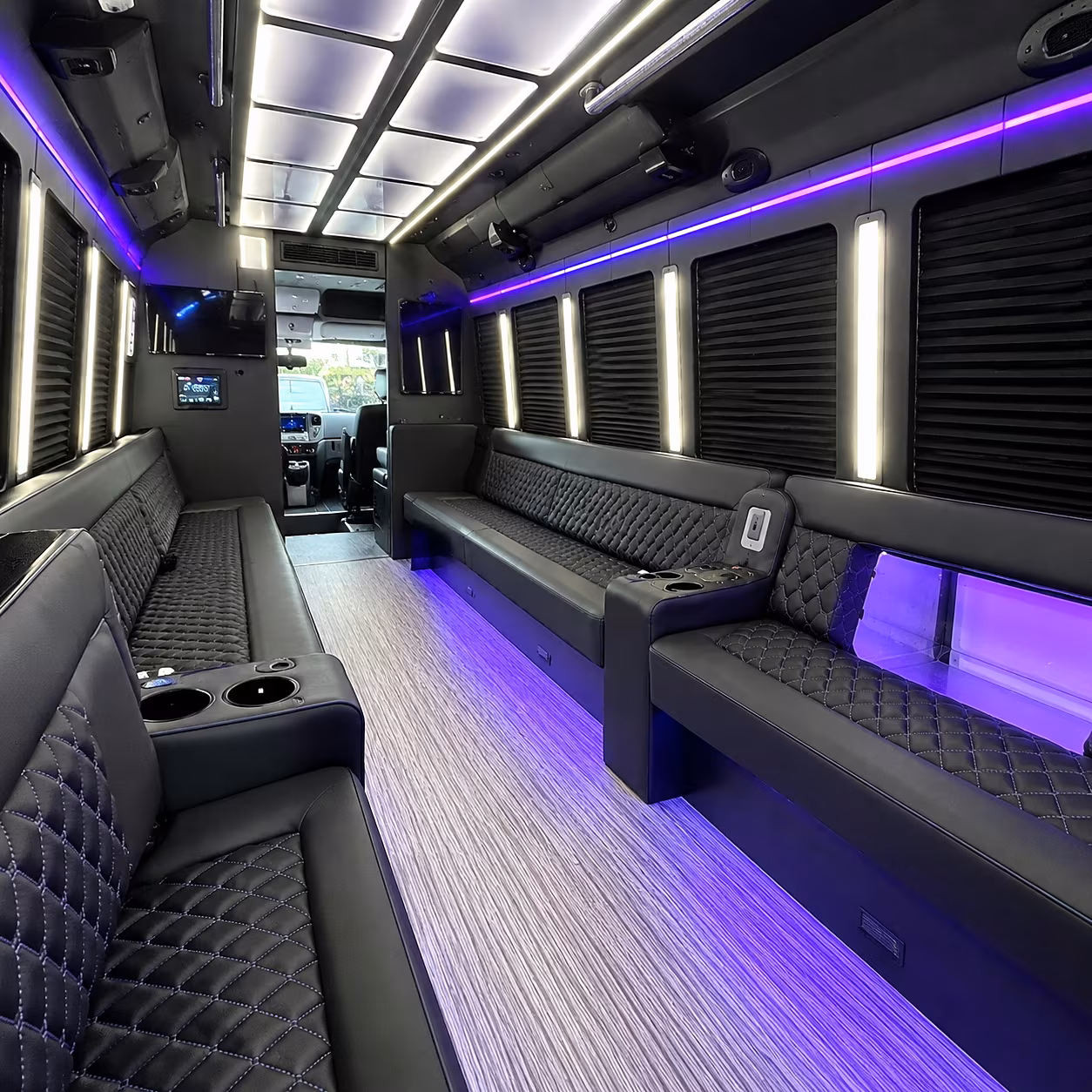 leander night out party bus rental
