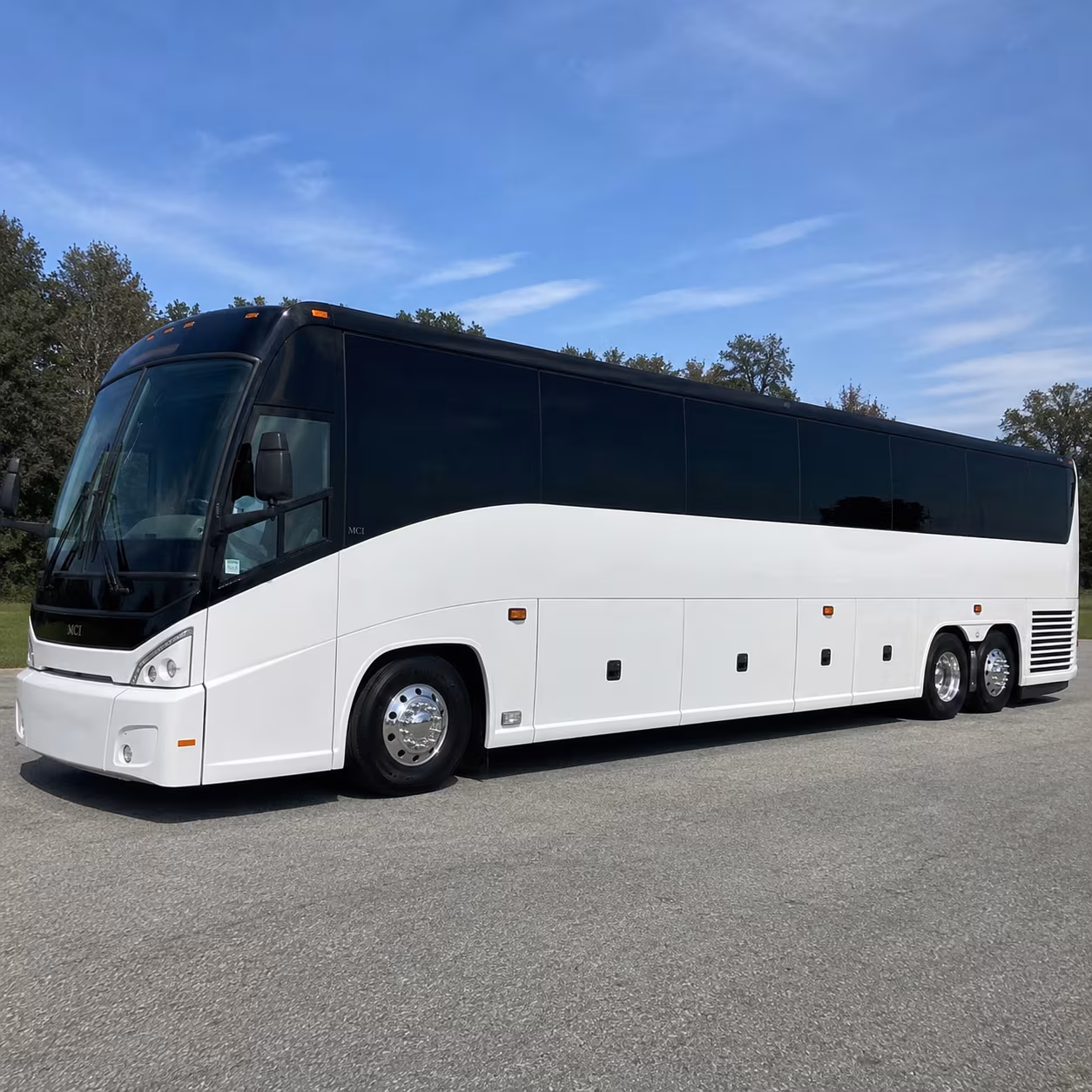 this is the easiest way to compare black white and custom color prom buses in leander